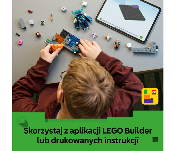 LEGO Minecraft 21274 Spotkanie ze strażnikiem - 1331610 - zdjęcie 8